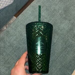 New Starbucks Emerald Textured Cup